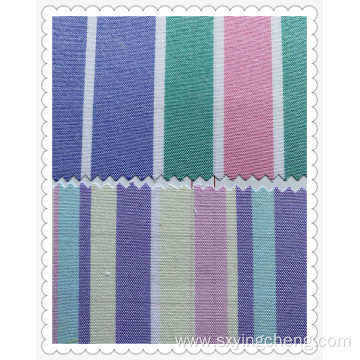 Striped Yarn-dyefd Oxford Fabric